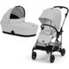 Купити Коляска дитяча 2 в 1 Cybex Melio Fog Grey 28 400 грн недорого