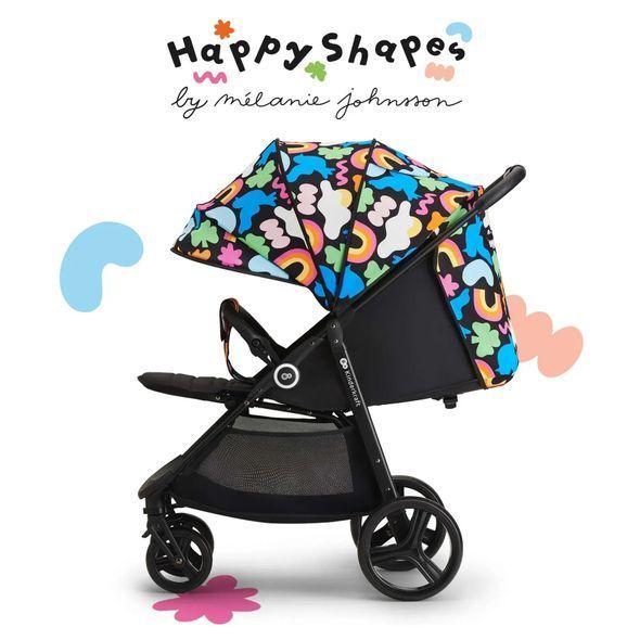 Купити Прогулянкова коляска Kinderkraft Grande Plus Happy Shapes 6 090 грн недорого, дешево