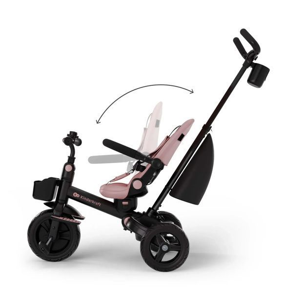 Купить Трехколесный велосипед Kinderkraft Aveo 2 Plus Pink 6 790 грн недорого