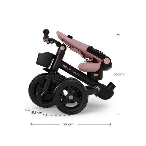 Купить Трехколесный велосипед Kinderkraft Aveo 2 Plus Pink 6 790 грн недорого