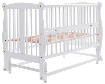 Купить Кровать Babyroom Грация DGMYO-2 маятник, відкидний бік бук 4 403 грн недорого