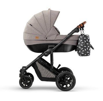 Купити Коляска дитяча 2 в 1 Kinderkraft Prime Beige + MommyBag 12 690 грн недорого, дешево