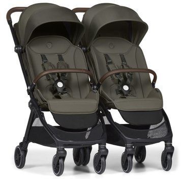 Купити Прогулянкова коляска для двійні Bumprider Connect mini Forest Green 35 880 грн недорого, дешево