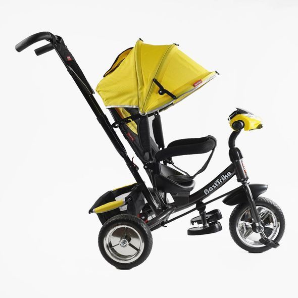 Купить Трехколесный велосипед с родительской ручкой Best Trike 6588/ 62-119 (колеса пена, фара, музыка, USB, Bluetooth) 2 912 грн недорого