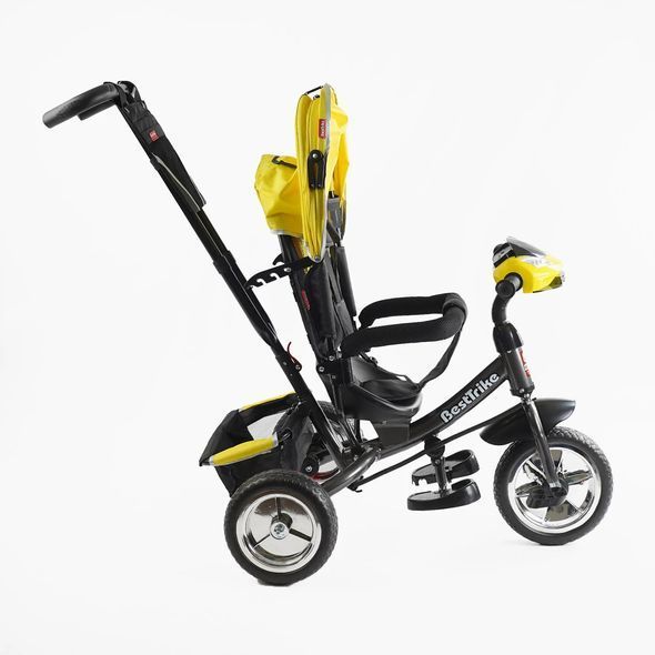 Купить Трехколесный велосипед с родительской ручкой Best Trike 6588/ 62-119 (колеса пена, фара, музыка, USB, Bluetooth) 2 912 грн недорого
