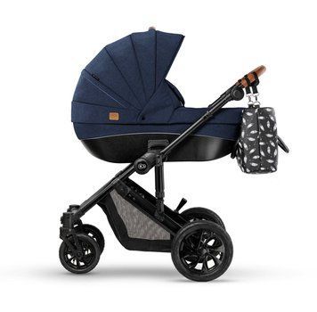 Купити Коляска дитяча 2 в 1 Kinderkraft Prime Navy + MommyBag 12 690 грн недорого, дешево