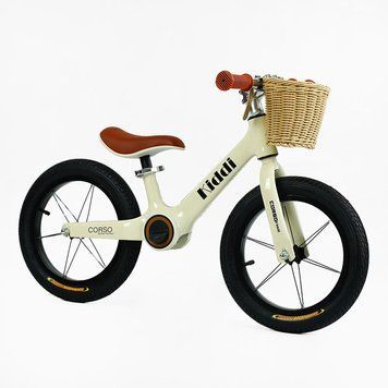 Купить Беговел 14" Corso Kiddi LT-14104 (надувные колеса 14 дюймов, магниевая рама, корзинка) 2 216 грн недорого