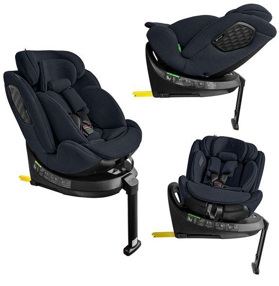 Автокрісло Carrello Bliss+ CRL-17707 i-Size 40&ndash;150 см ISOFIX 360&deg; з опорною ніжкою Deepwater Grey