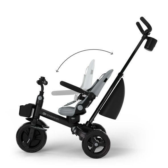 Купити Триколісний велосипед Kinderkraft Aveo 2 Plus Grey 6 790 грн недорого, дешево