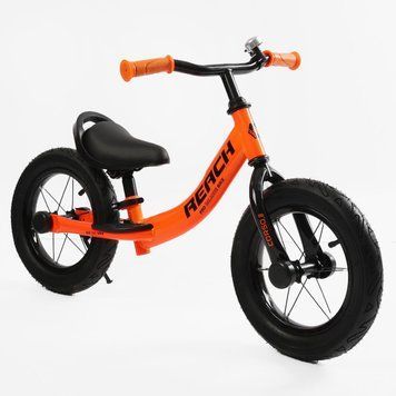 Купить Беговел 12" Corso Reach RC-6380-94 (надувные колеса 12 дюймов, подножка, подстава для ног) 1 221 грн недорого