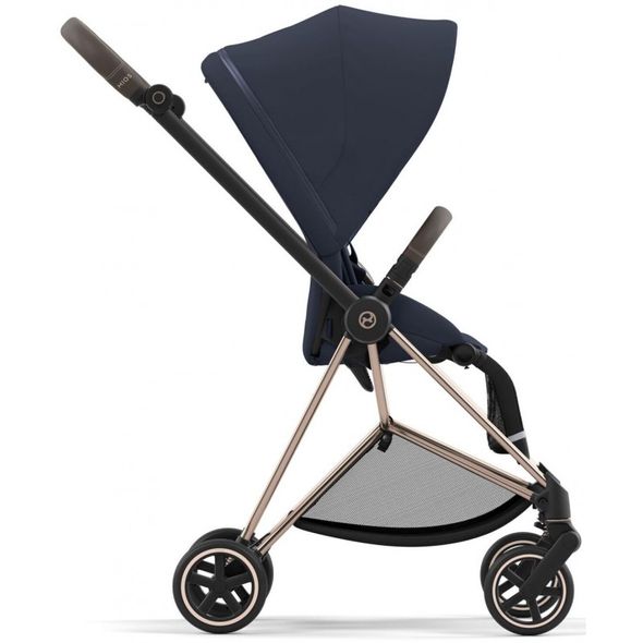 Купити Коляска дитяча 2 в 1 Cybex Mios Lux Dark Navy шасі Rosegold 39 890 грн недорого, дешево