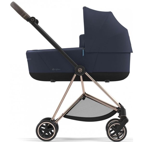 Купити Коляска дитяча 2 в 1 Cybex Mios Lux Dark Navy шасі Rosegold 39 890 грн недорого, дешево