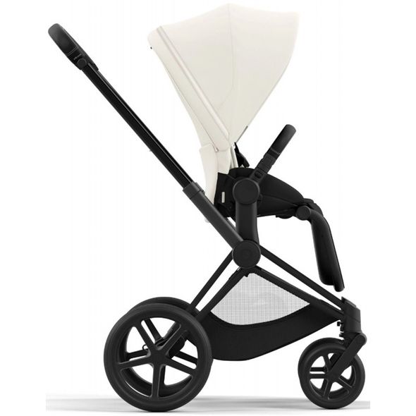 Купити Коляска дитяча 2 в 1 Cybex Priam Off White шасі Matt Black 49 080 грн недорого, дешево