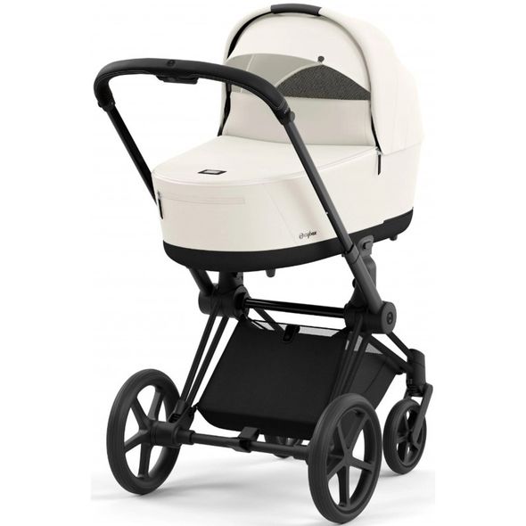 Купити Коляска дитяча 2 в 1 Cybex Priam Off White шасі Matt Black 49 080 грн недорого, дешево