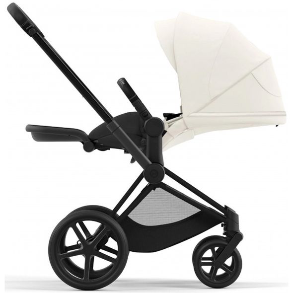 Купити Коляска дитяча 2 в 1 Cybex Priam Off White шасі Matt Black 49 080 грн недорого, дешево