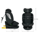 Автокресло Kinderkraft i-Grow 2 Plus i-Size Black