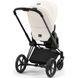 Купити Коляска дитяча 2 в 1 Cybex Priam Off White шасі Matt Black 49 080 грн недорого