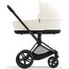 Купити Коляска дитяча 2 в 1 Cybex Priam Off White шасі Matt Black 49 080 грн недорого