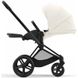 Купити Коляска дитяча 2 в 1 Cybex Priam Off White шасі Matt Black 49 080 грн недорого