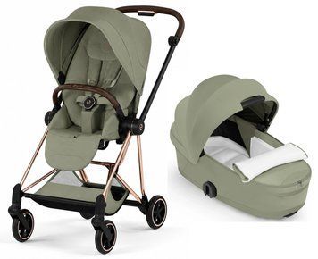 Купить Коляска 2 в 1 Cybex Mios Style Sage Green шасі Rosegold 48 800 грн недорого