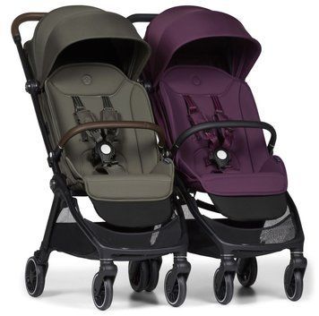 Купити Прогулянкова коляска для двійні Bumprider Connect mini Italian Plum 35 880 грн недорого, дешево