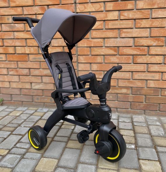 Купити Триколісний велосипед складний Doona Liki Trike S1 Grey Hound 8 400 грн недорого, дешево