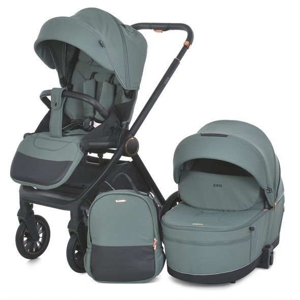 Купити Коляска дитяча 2 в 1 El Camino Era ME 1100-1 Khaki Green 13 156 грн недорого, дешево