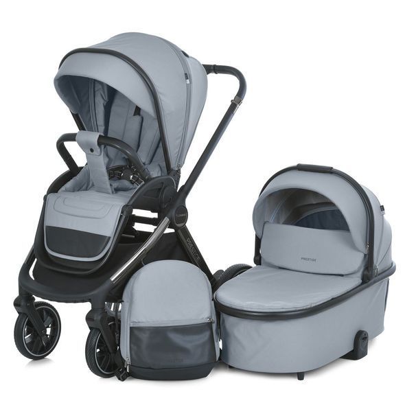 Купить Коляска 2 в 1 El Camino Prestige ME 1124-2 Frost Gray 13 016 грн недорого
