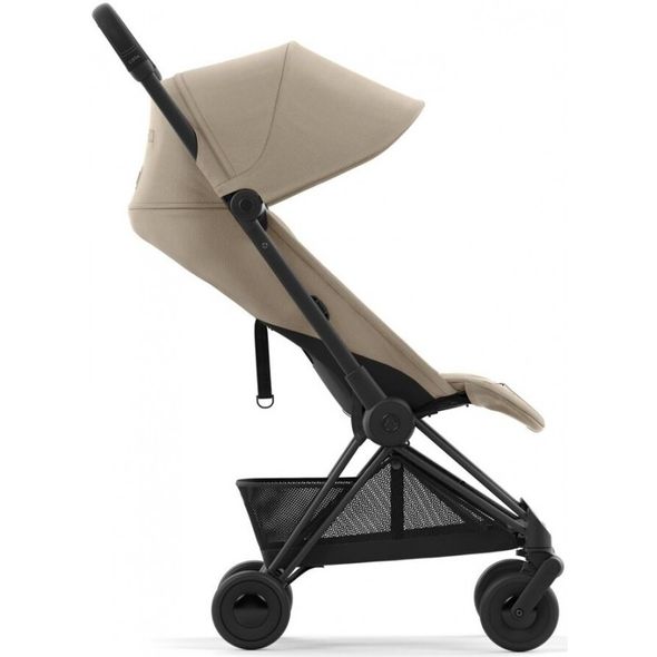 Купити Прогулянкова коляска Cybex Coya Matt Black Cozy Beige 17 500 грн недорого, дешево