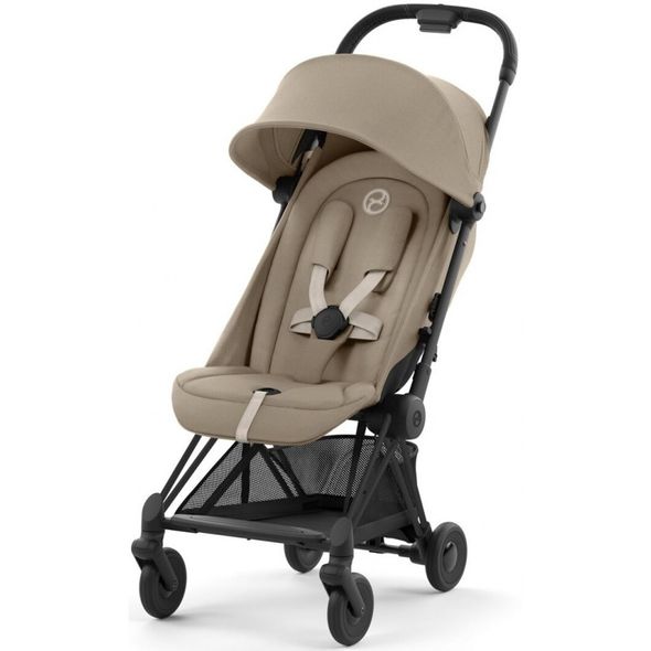 Купити Прогулянкова коляска Cybex Coya Matt Black Cozy Beige 17 500 грн недорого, дешево