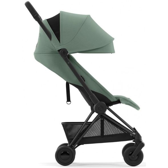 Купить Прогулочная коляска Cybex Coya Matt Black Leaf Green 17 900 грн недорого