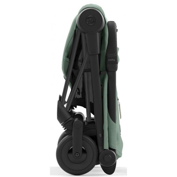 Купить Прогулочная коляска Cybex Coya Matt Black Leaf Green 17 900 грн недорого