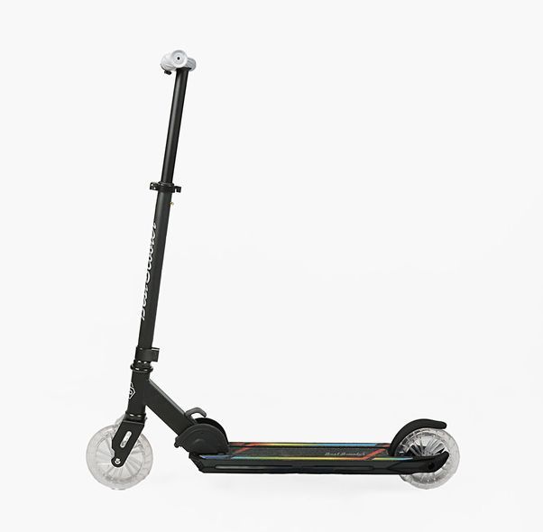 Двоколісний самокат Best Scooter L-10627 (колеса PU, дека з підсвічуванням)