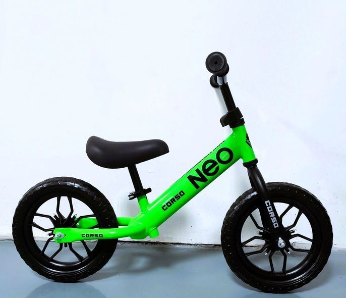 Купити Велобіг Corso Neo EN-69778 (колеса 12" EVA зі світлом, сталева рама) 978 грн недорого, дешево