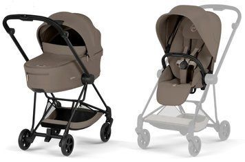Купить Коляска 2 в 1 Cybex Mios Comfort Coconut Brown шасі Matt Black 40 400 грн недорого
