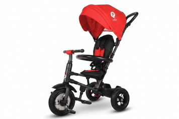 Купити Триколісний складний велосипед Qplay Rito Rubber Red 4 800 грн недорого, дешево