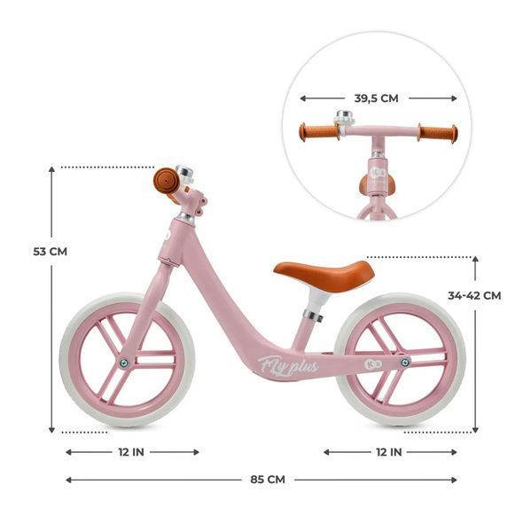 Купить Беговел Kinderkraft Fly Plus Pink 3 190 грн недорого