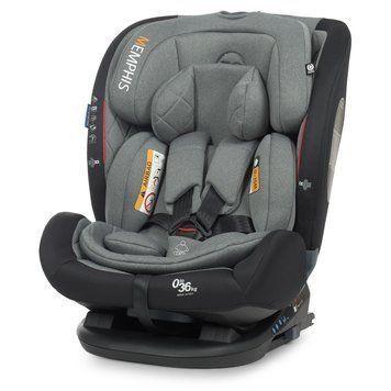 Купити Автокрісло дитяче El Camino Memphis ME 1093 Gray Black 5 380 грн недорого, дешево