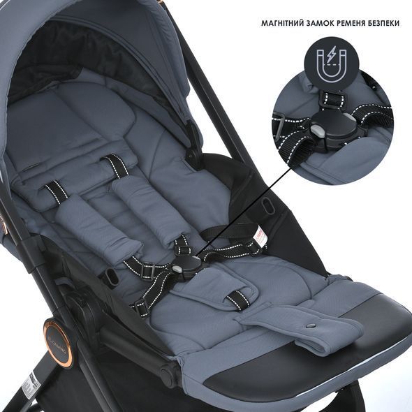 Купити Коляска дитяча 2 в 1 El Camino Era ME 1100-1 Ultimate Gray 13 156 грн недорого, дешево