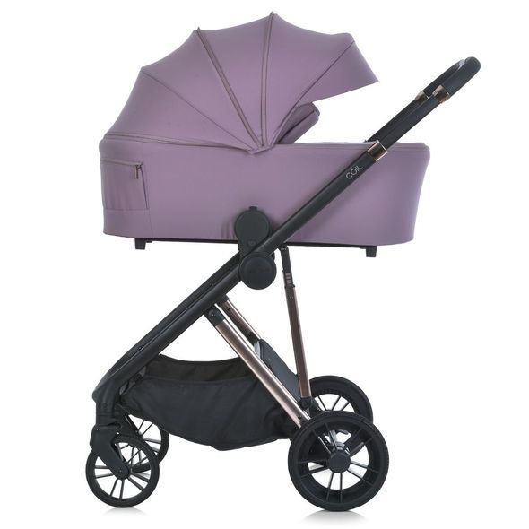 Купить Коляска универсальная 2 в 1 El Camino Coil ME 1190 Grape Pink 12 789 грн недорого