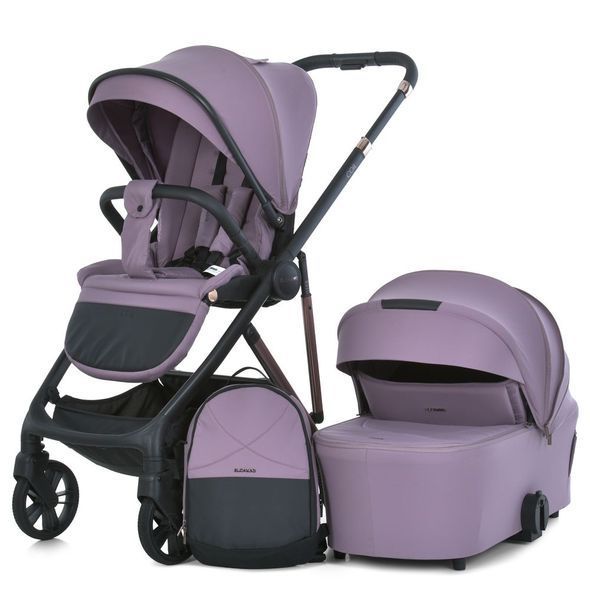 Купить Коляска универсальная 2 в 1 El Camino Coil ME 1190 Grape Pink 12 789 грн недорого