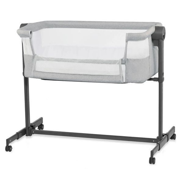 Купити Приставна кроватка-люлька Kinderkraft Neste Up 2 Light Grey 4 790 грн недорого, дешево