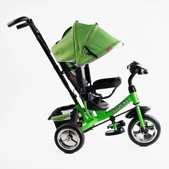 Купити Триколісний велосипед з батьківською ручкою Best Trike 6588/ 69-067 (колеса піна, фара, музика, USB, Bluetooth) 2 912 грн недорого, дешево