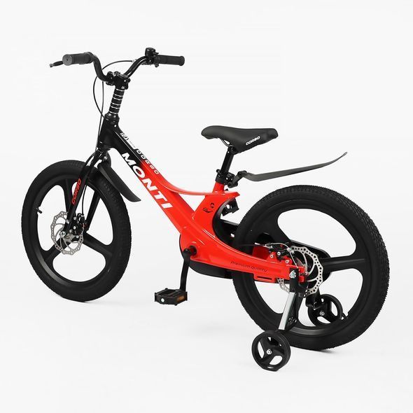 Купити Велосипед дитячий CORSO 20" Monti MT-20510 (магнієва рама, дискові гальма, допоміжні колеса) 6 127 грн недорого, дешево