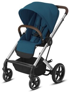 Купити Прогулянкова коляска Cybex Balios S Lux Silver River Blue 19 499 грн недорого, дешево