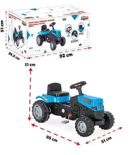 Купити Трактор педальний Pilsan 07-324 синій 2 461 грн недорого, дешево
