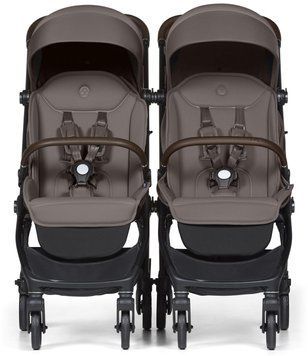 Купити Прогулянкова коляска для двійні Bumprider Connect mini Sand Taupe 35 880 грн недорого, дешево