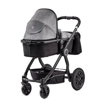 Купить Коляска 2 в 1 Kinderkraft Veo Black/Gray 9 190 грн недорого