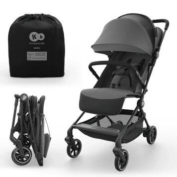 Купить Прогулочная коляска Kinderkraft Nebo Platinum Grey 7 590 грн недорого