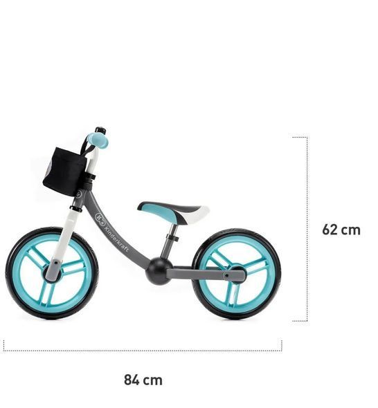 Купити Біговел Kinderkraft 2Way Next Green/Gray 2 390 грн недорого, дешево